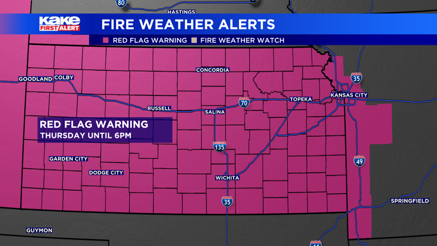 High wind gusts and high fire danger for Thursday | Trusted News Source ...