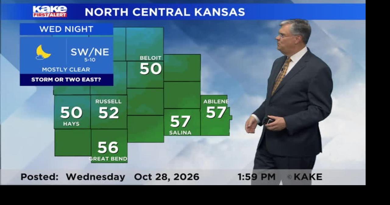 Forecast - North-Central 10-28-2026 | North Central Forecast | kake.com