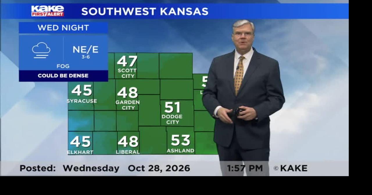 Forecast - Southwest 10-28-2026 | Southwest Forecast | kake.com
