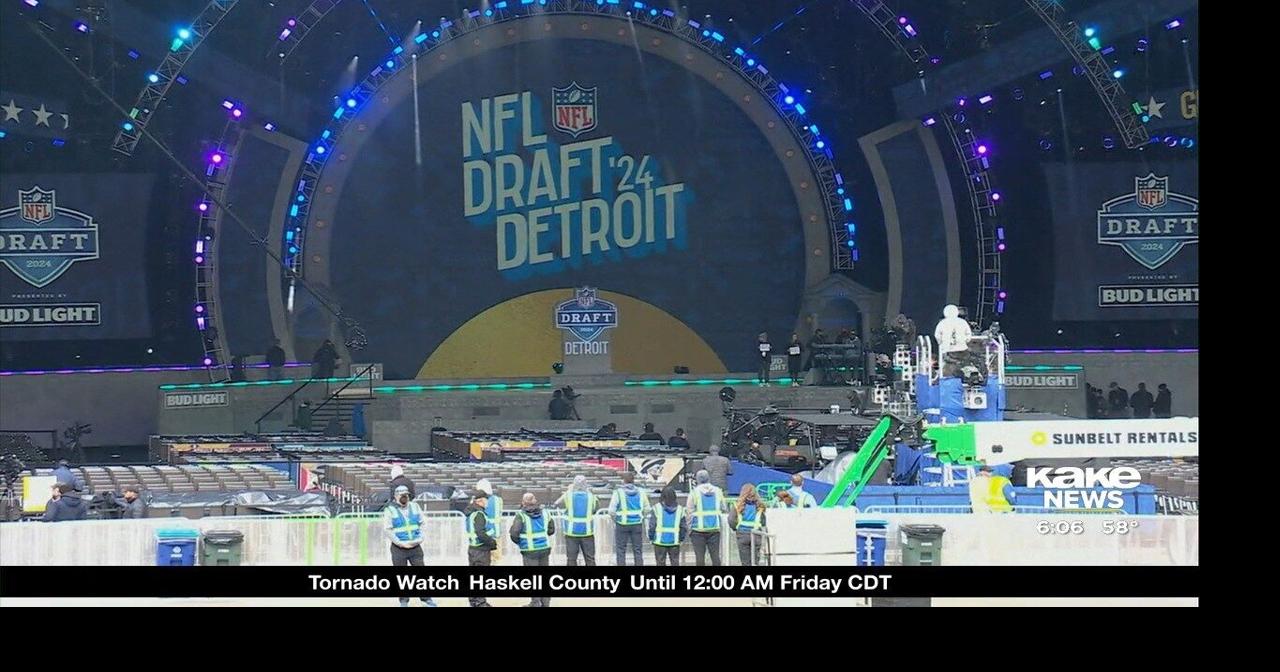 89th annual NFL draft is kicking off a former player from Wichita ...