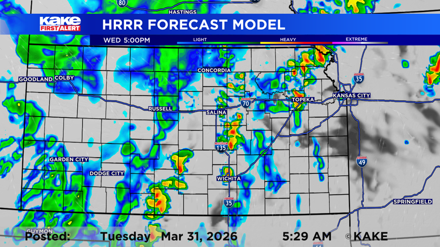 Severe weather chances return to KAKEland this week | Trusted News ...