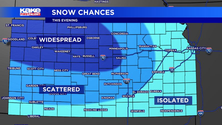 Snow chances return to KAKEland Friday evening | Trusted News Source ...