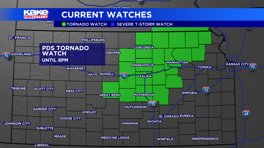 Very large hail, high wind gusts and tornadoes possible Monday in ...