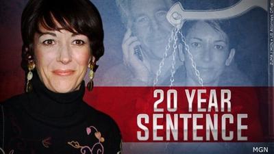 Ghislaine Maxwell sentenced to 20 years in prison | Crime | kake.com