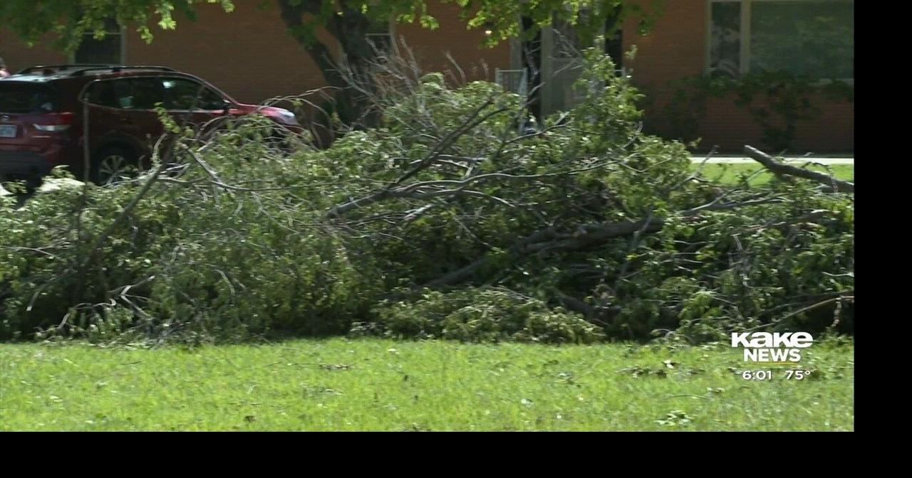 Newton continues working to clean up damage after Sunday night storms ...