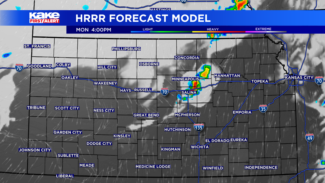 Very large hail, high wind gusts and tornadoes possible Monday in ...