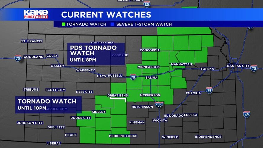 Very large hail, high wind gusts and tornadoes possible Monday in ...