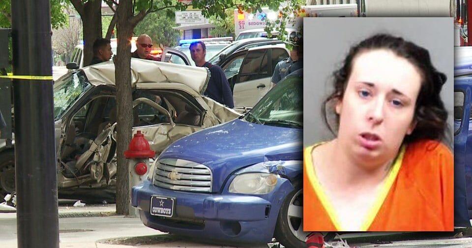 Woman jailed for murder in Wichita crash that killed woman, 12-year-old ...