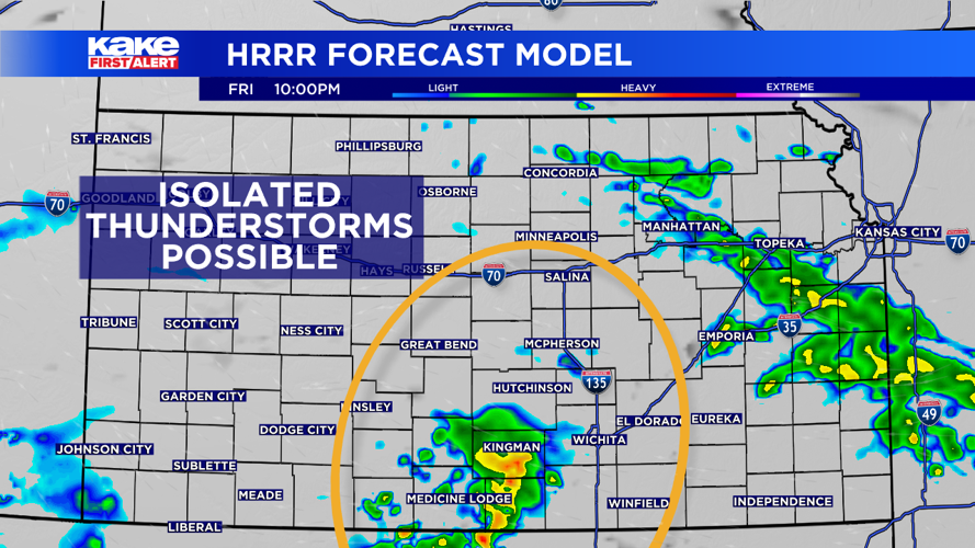Late-week rain on the way to KAKEland | Trusted News Source for Wichita ...