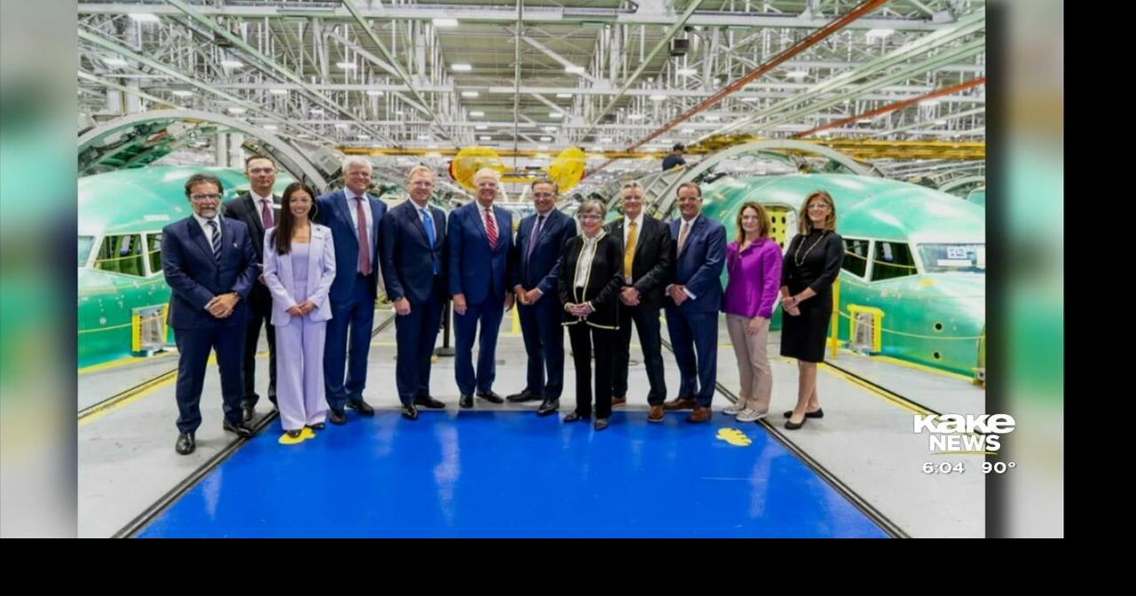 Newly appointed Boeing CEO visits Wichita | News | kake.com