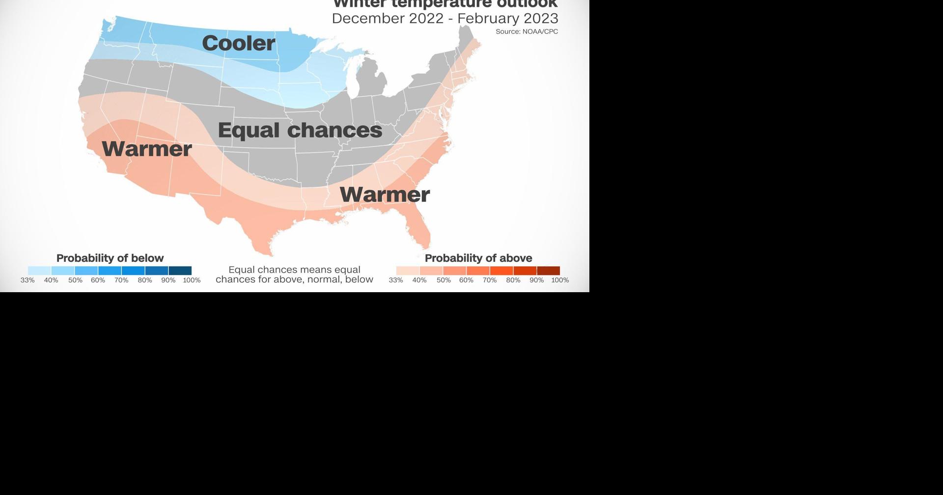 NOAA releases 2022 Winter Outlook | Stories | kake.com