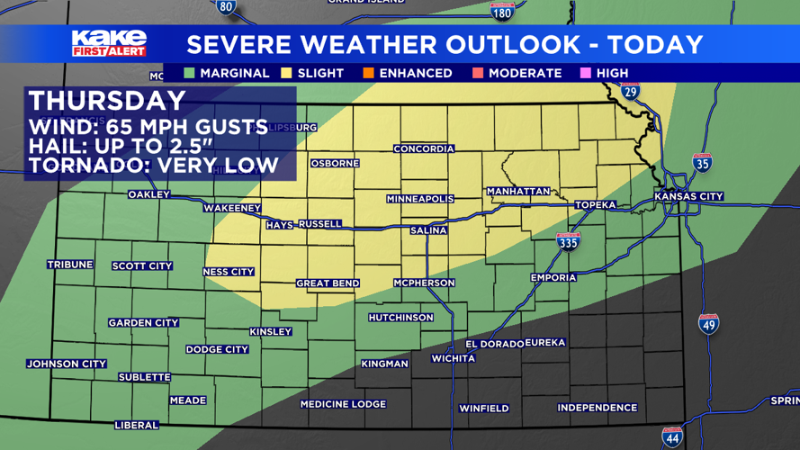 Several rounds of severe weather on the way for KAKEland | Trusted News ...