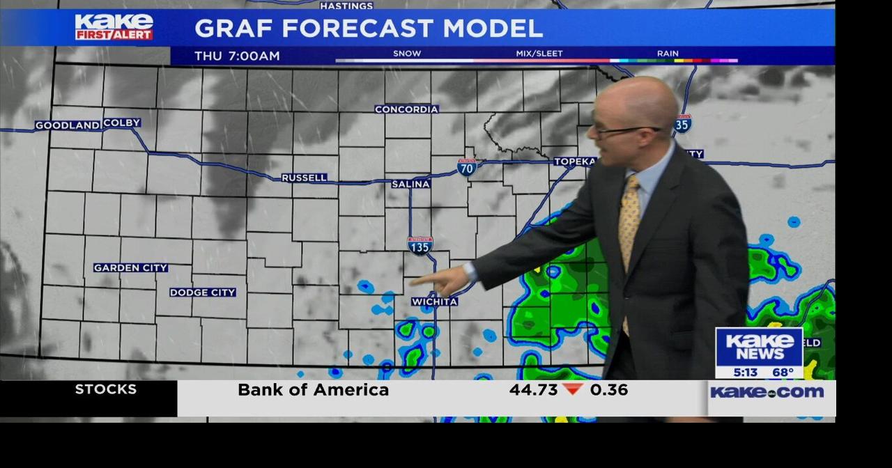 Light rain Thursday with severe storms possible Friday | Video | kake.com