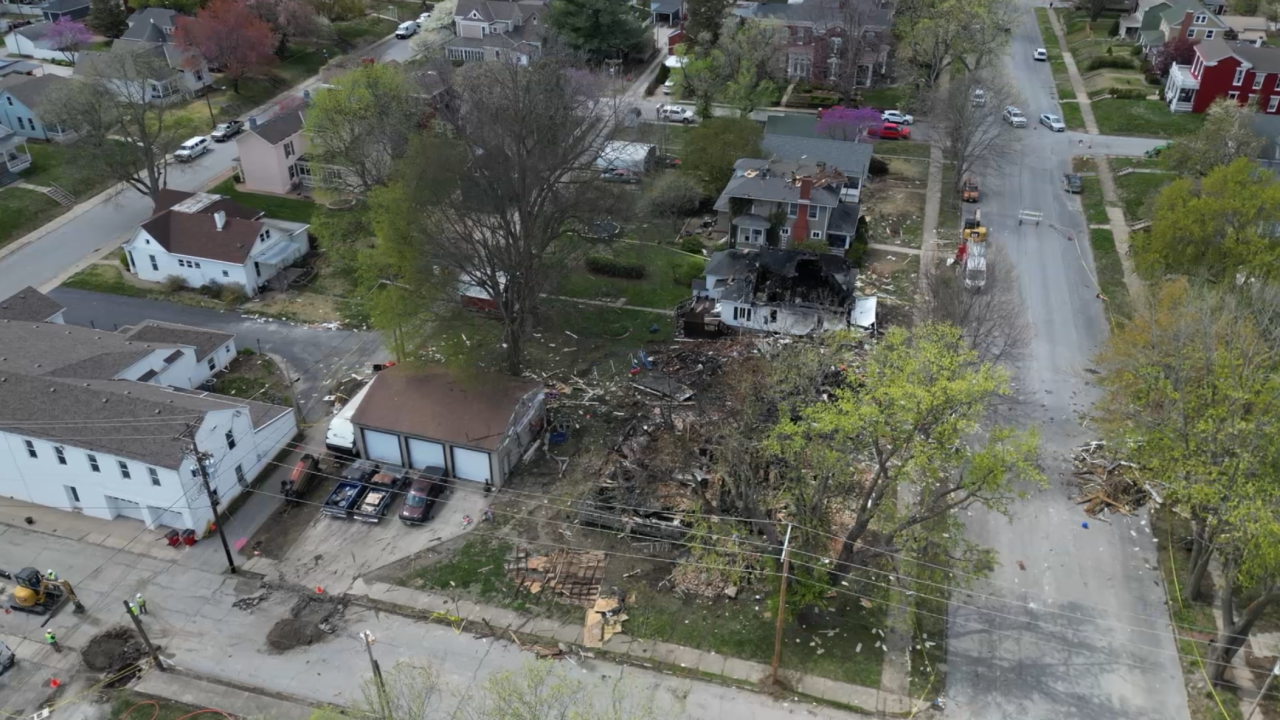 Child dies, 2 hurt in suburban Kansas City explosion after a gas main