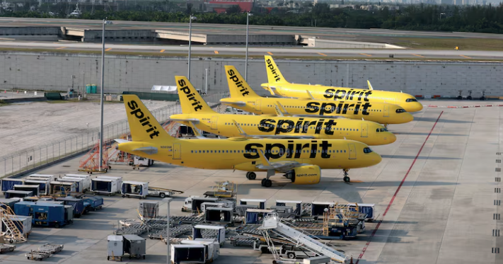 Airlines reduce, cap fares for Spirit travelers looking to rebook canceled flights