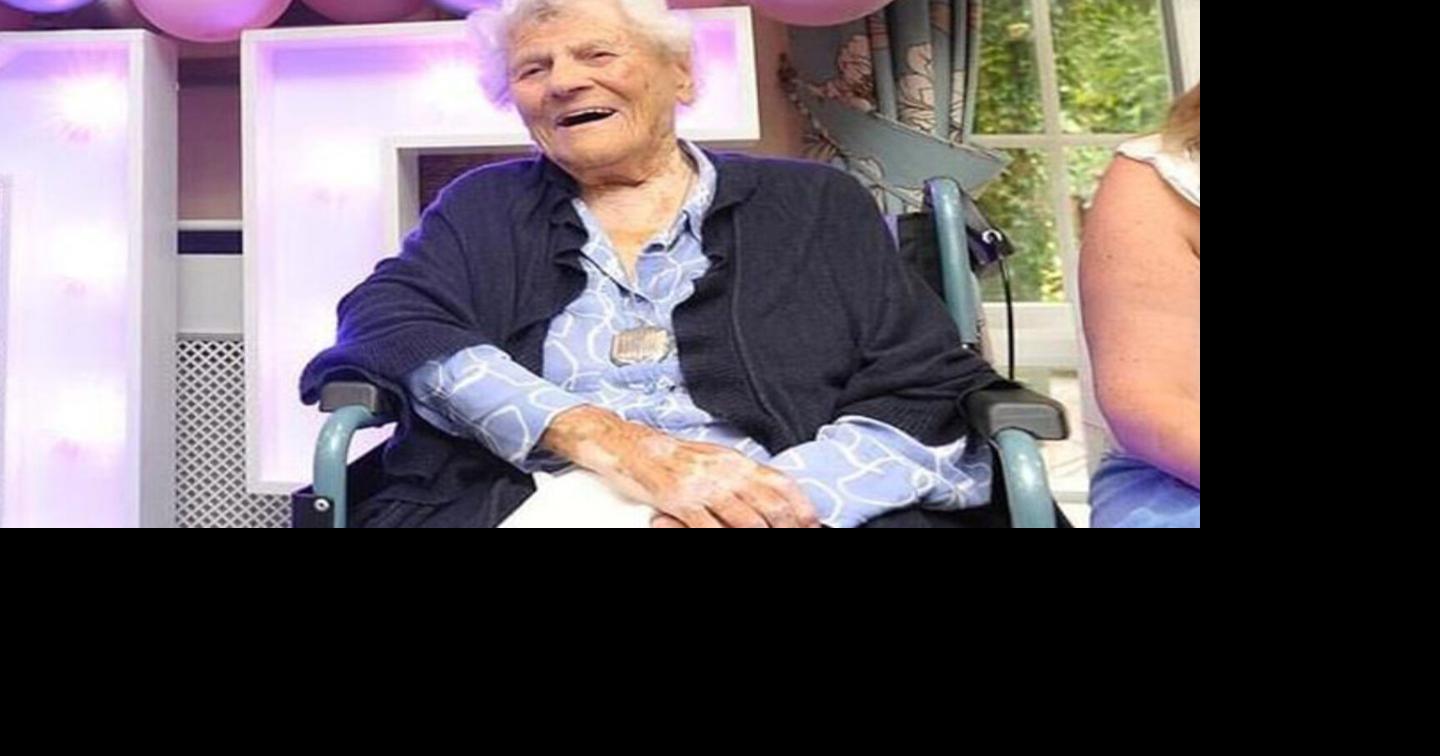 115-year-old British woman, now the world's oldest, gives her recipe to ...