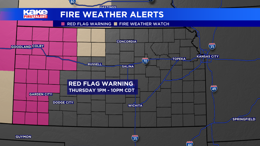 Extreme fire danger, high winds to impact KAKEland Friday | Trusted ...