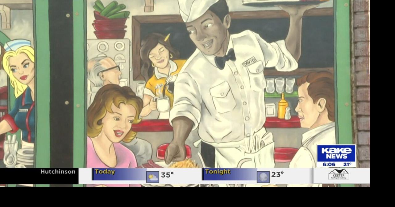 Riverside Cafe mural restored with faces of the people who keep it ...