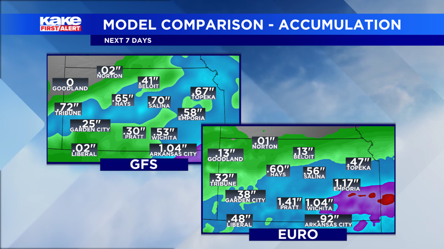 Late-week rain on the way to KAKEland | Trusted News Source for Wichita ...
