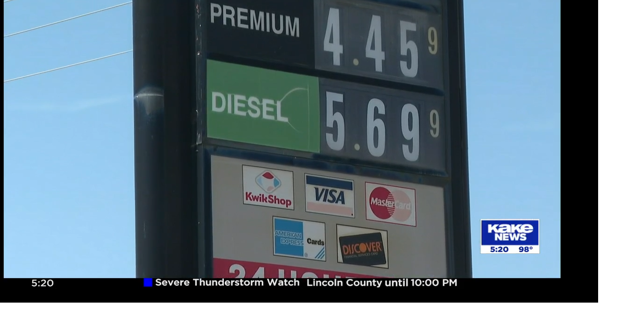 Diesel fuel prices increase with some at Kansas State Fair who feel the impact
