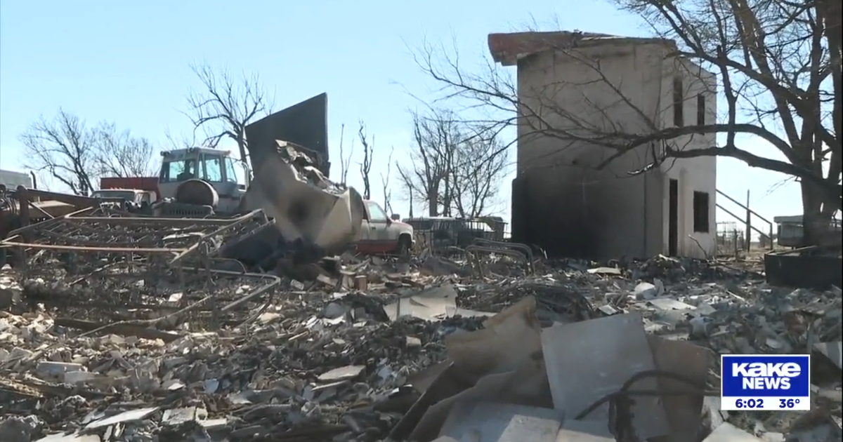 Kc Ranch Siege Kansas rancher left with nothing after wildfire devastates property ...