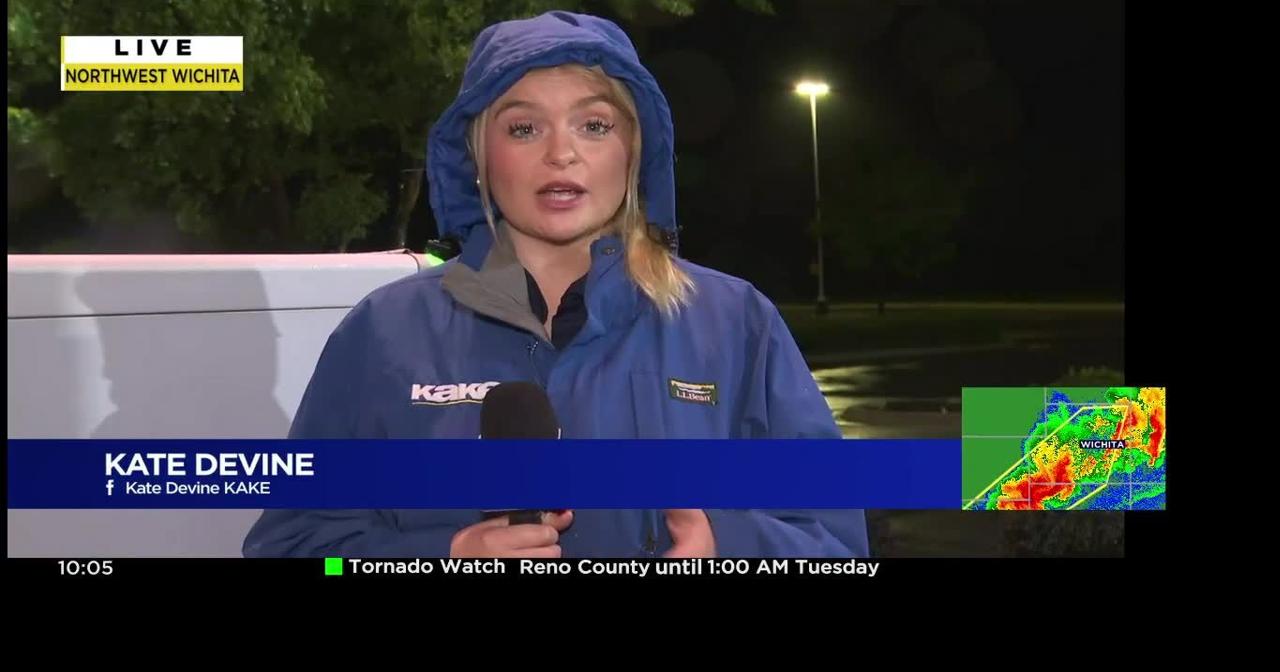 KAKE First Alert Weather Day: Severe thunderstorms hit Wichita | Video ...