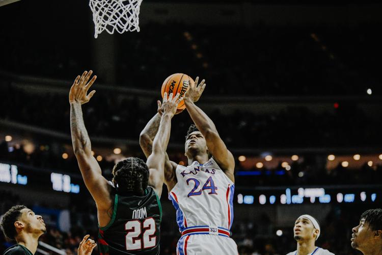 NCAA vs Howard- KJ goes up