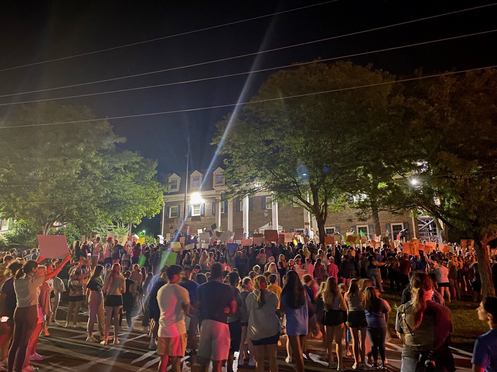 BREAKING: Thousands protest Phi Kappa Psi after sexual assault