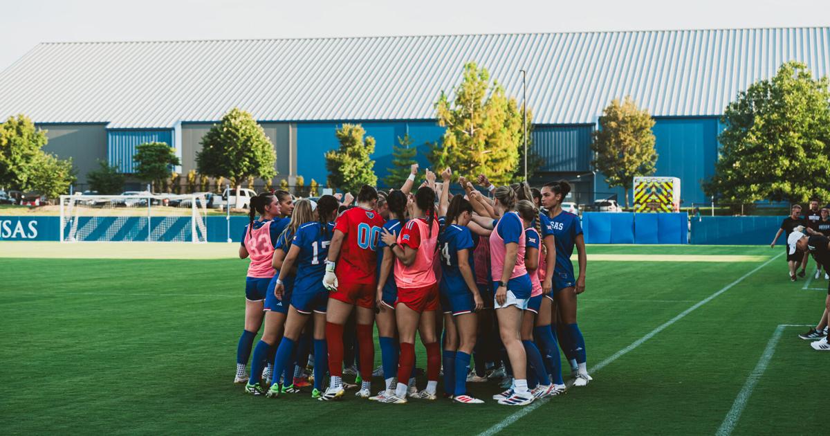 Kansas women’s soccer blows past Missouri State in opener
