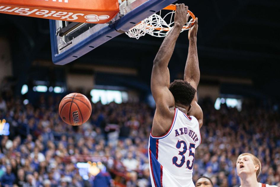 Kansas Men S Basketball S Pick And Roll Offense Paves Way For Win Over No 1 Baylor Sports Kansan Com
