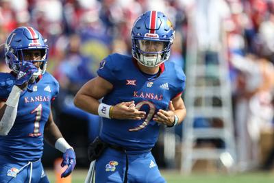 After Late Night Under The Lights Ku S Starting Quarterback Is
