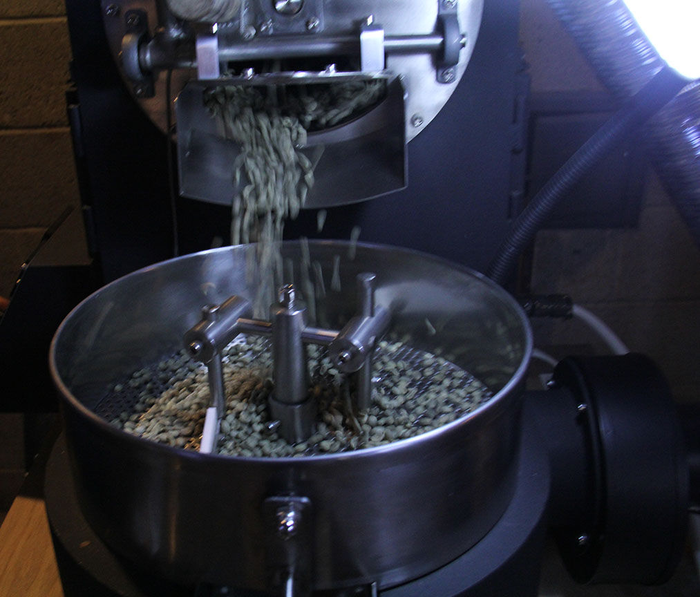 KU alumnus turns home basement into coffee roasting facility to sell in