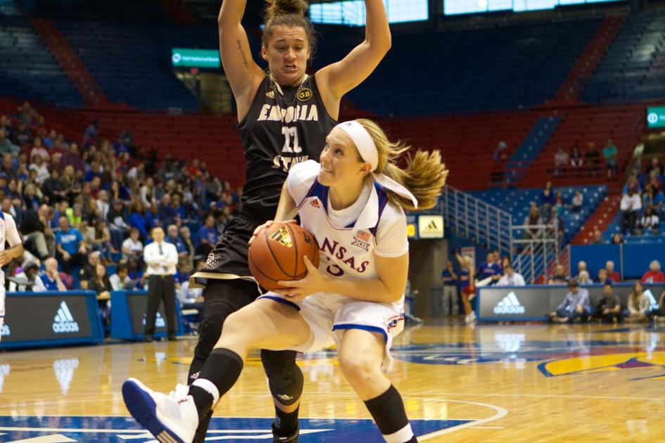 KU women's basketball holds off topranked Emporia State in final
