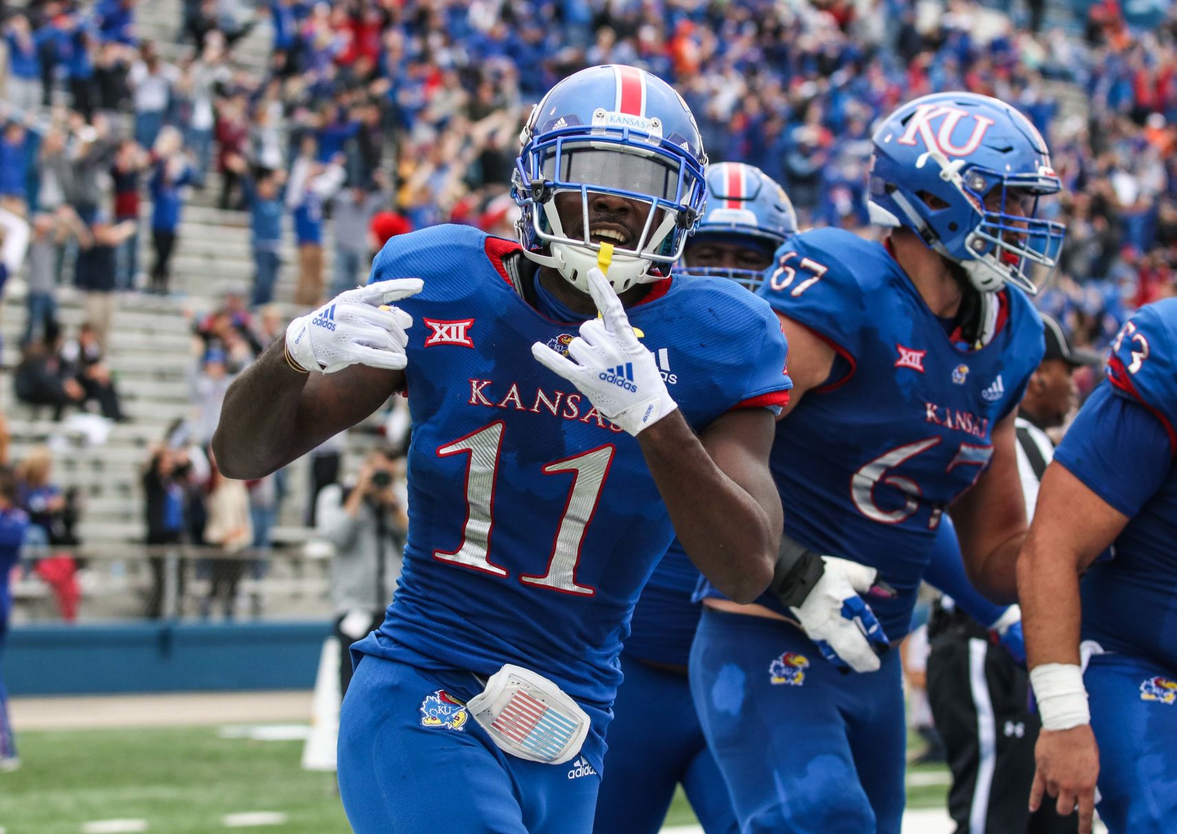 GALLERY: KU Football Vs. Oklahoma State | Multimedia | Kansan.com