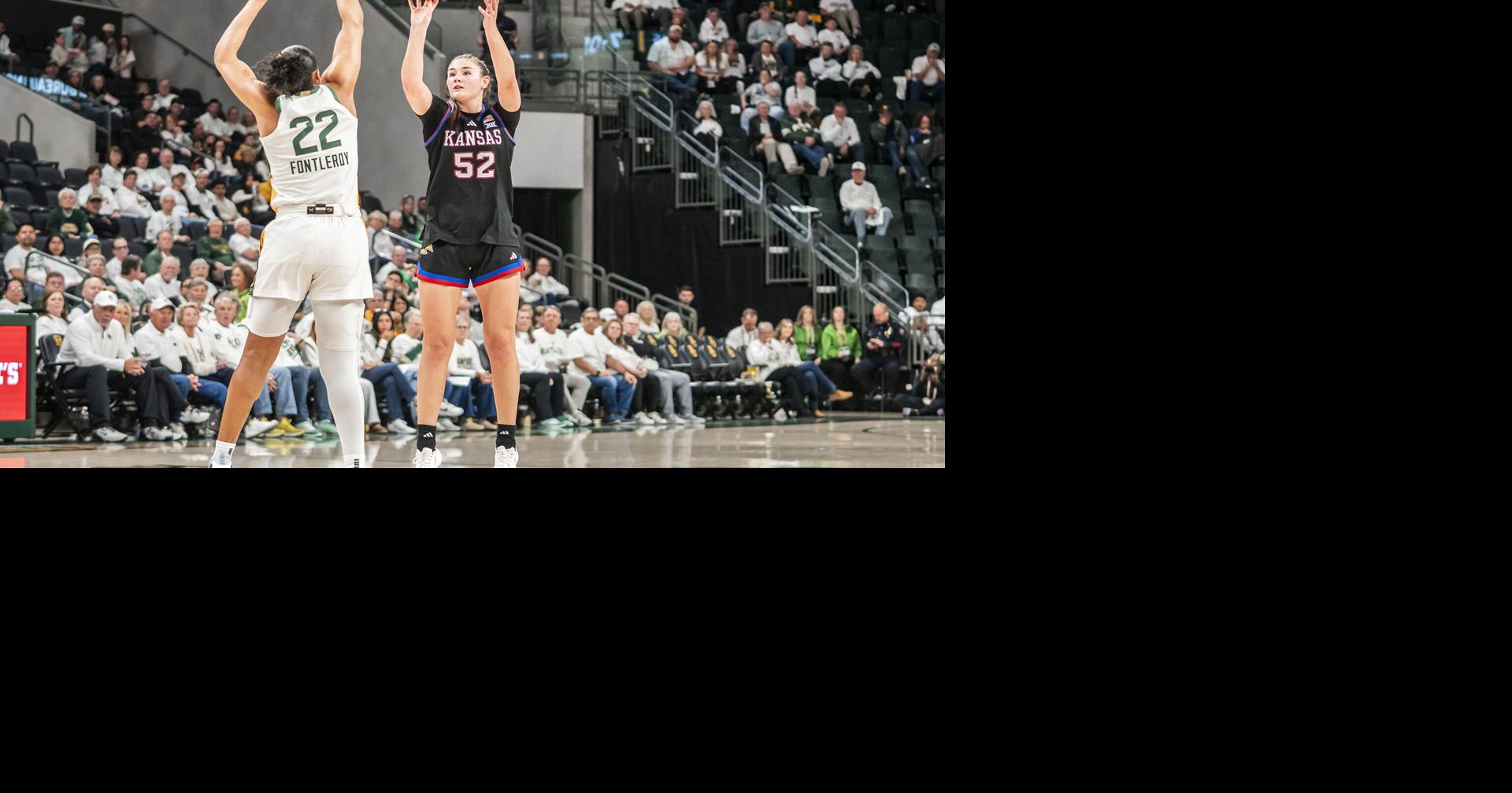 Kansas women's basketball falls at Baylor despite 21 points from Davis