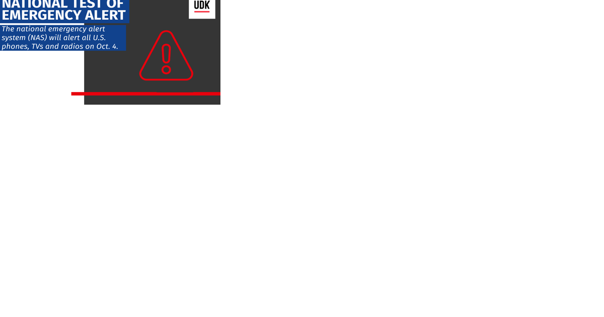 FEMA testing nationwide emergency alerts Wednesday afternoon - Vimarsana News