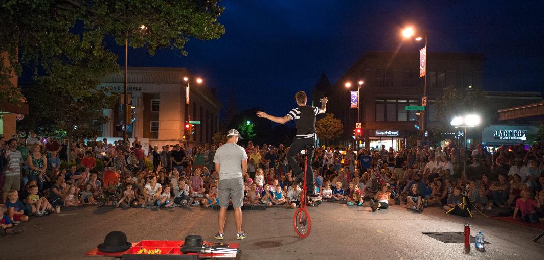 Busker Festival draws talented performers to Lawrence Arts And