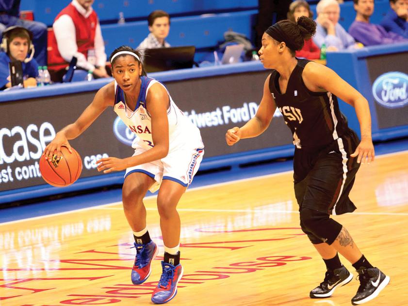 Kansas Womens Basketball Looks To Capitalize On Their Home Court Advantage In The Naismith Hall 