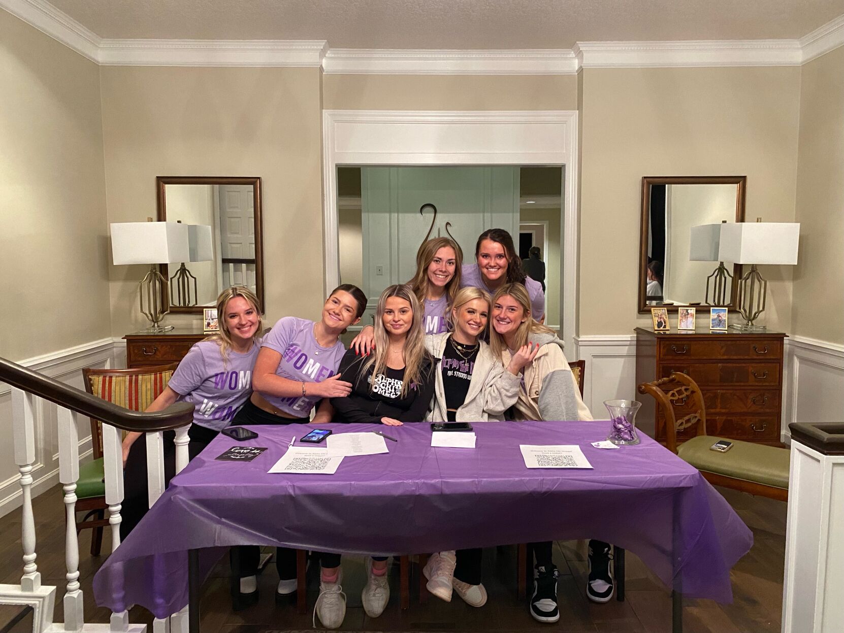 Alpha Chi Omega raises 6300 for Willow Domestic Violence Center