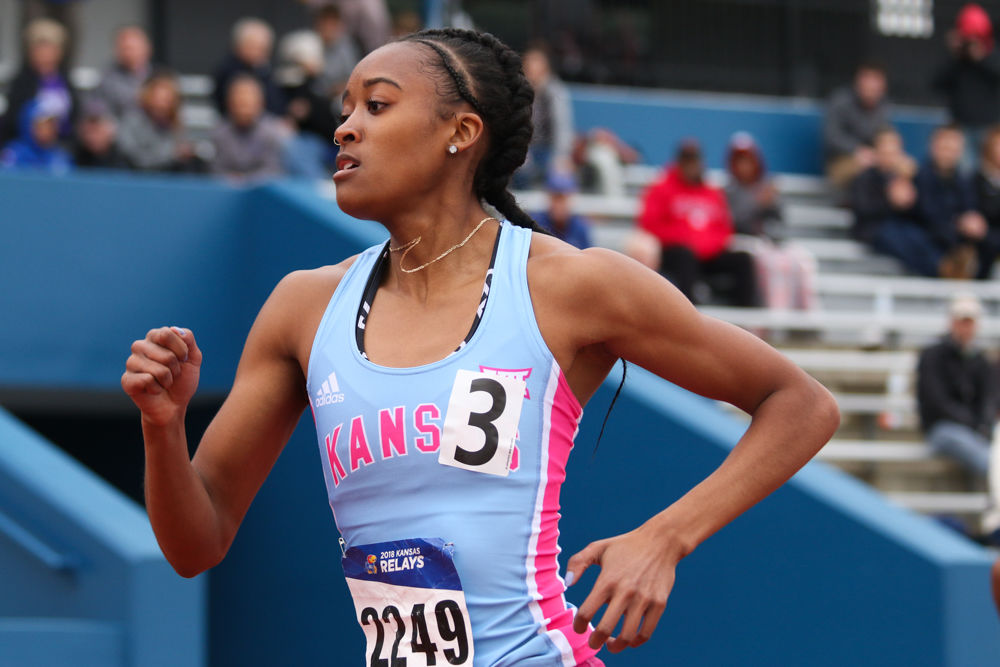 KU track and field splits up for recordbreaking first day of