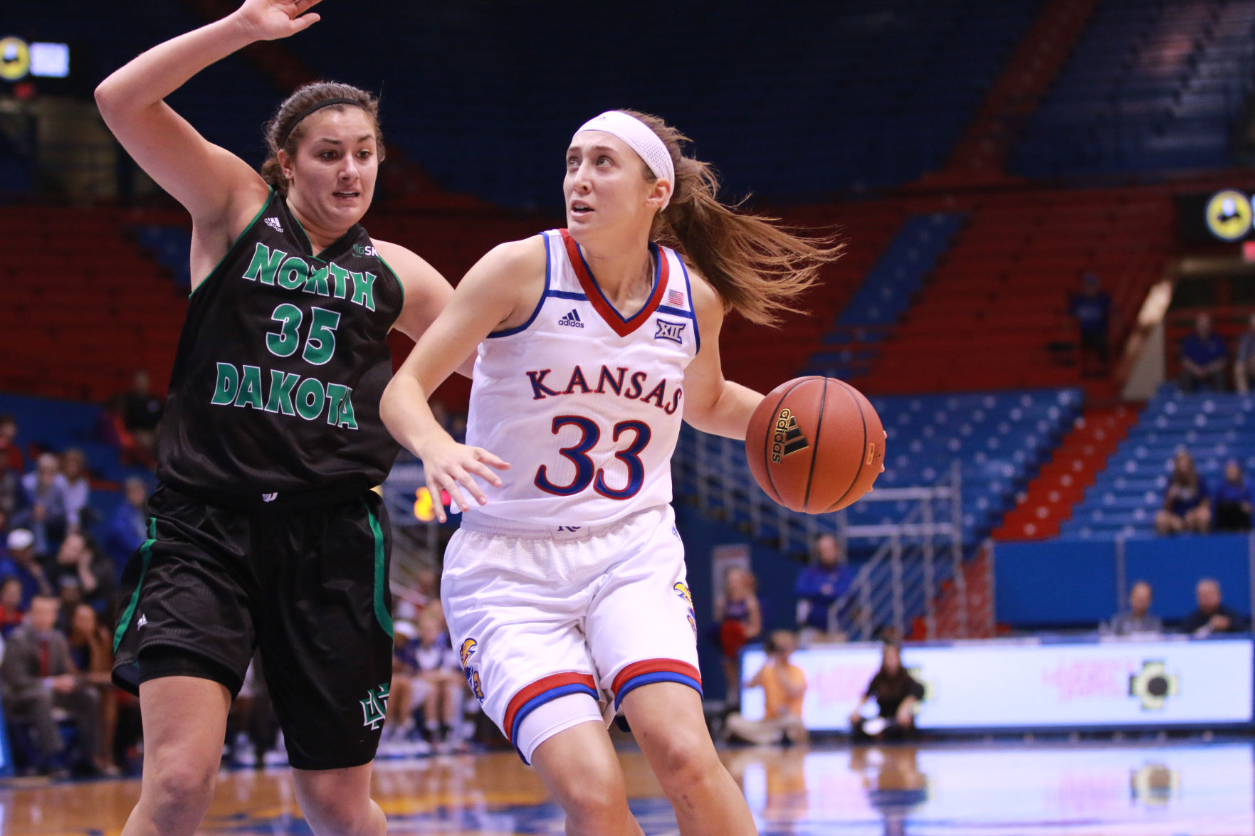 Gallery: Women's Basketball Vs. North Dakota | Gallery | Kansan.com