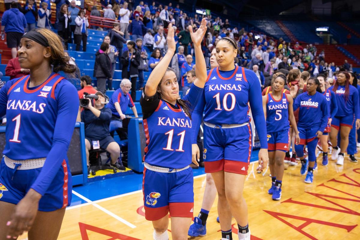 Kansas Women S Basketball Buried At Home On Senior Night Against
