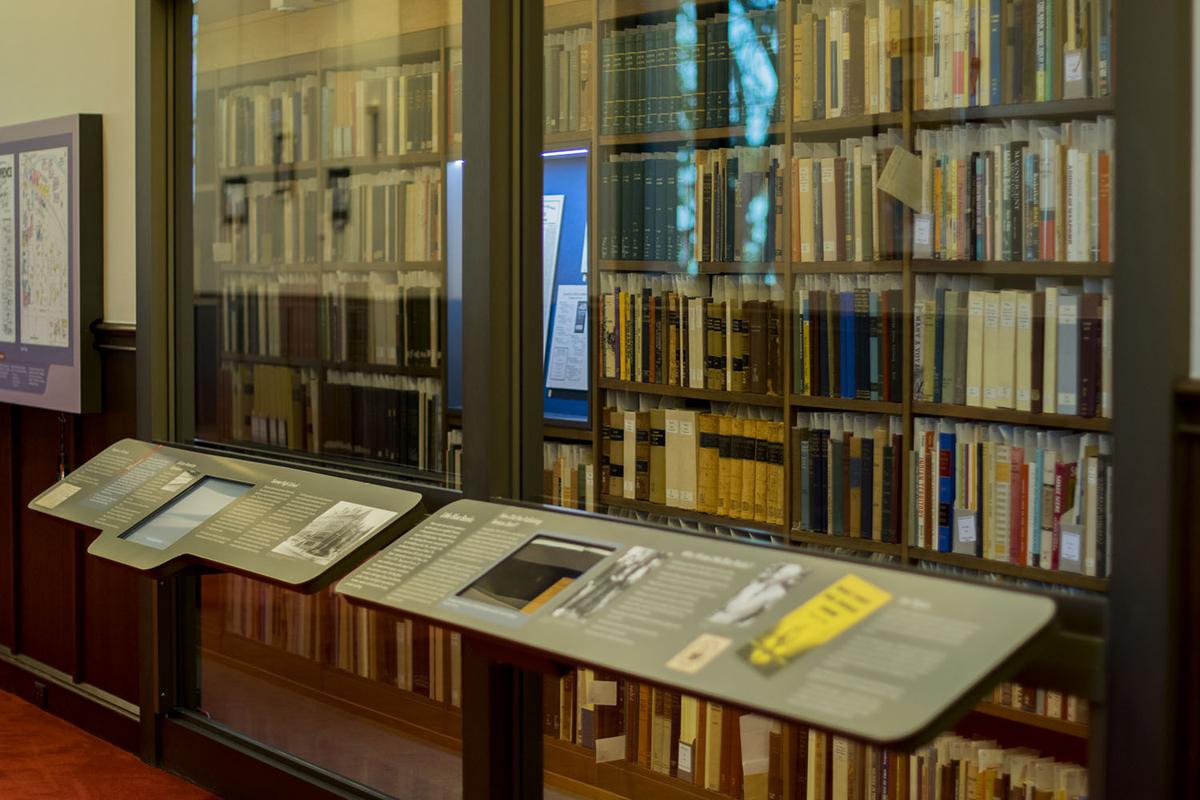 A look into the Spencer Library's new interactive displays Arts