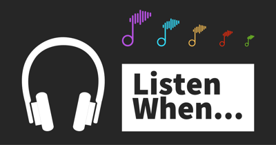 Listen when graphic