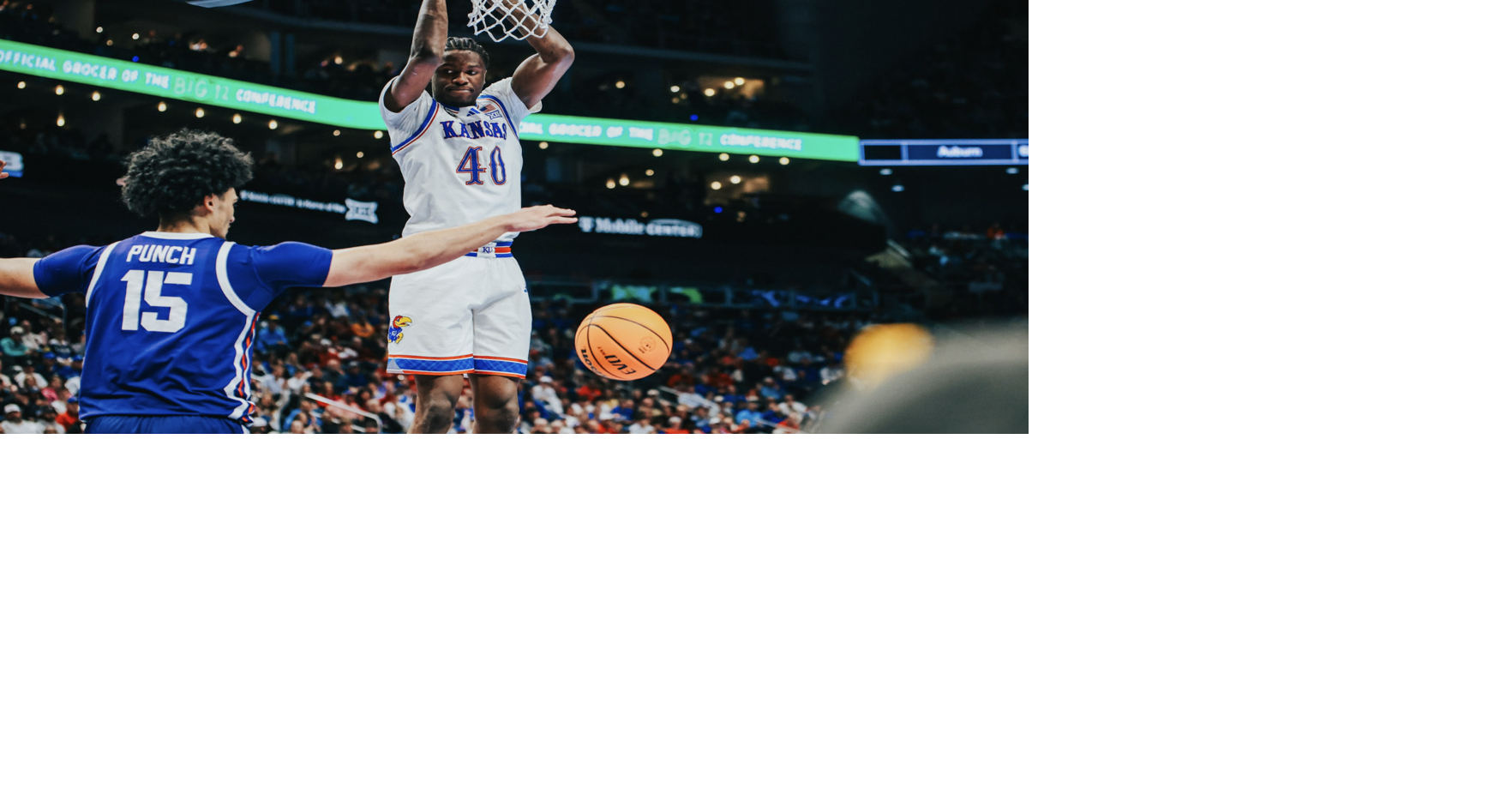 Fresh off Big 12 Defensive Player of the Year, Bidunga sparks Kansas past TCU