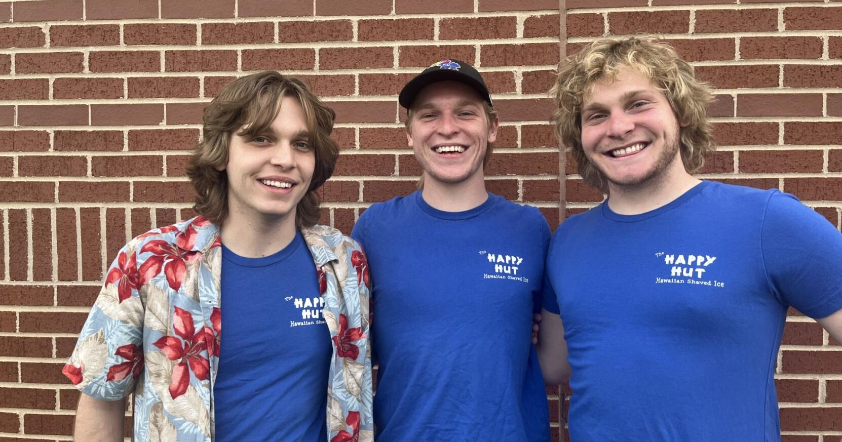 Triplets on ice: KU siblings run snow cone business together - Vimarsana News