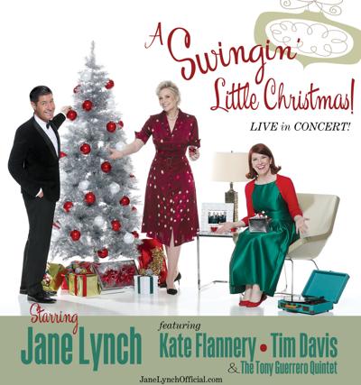 jane lynch brings holiday joy to lawrence in a swingin little
