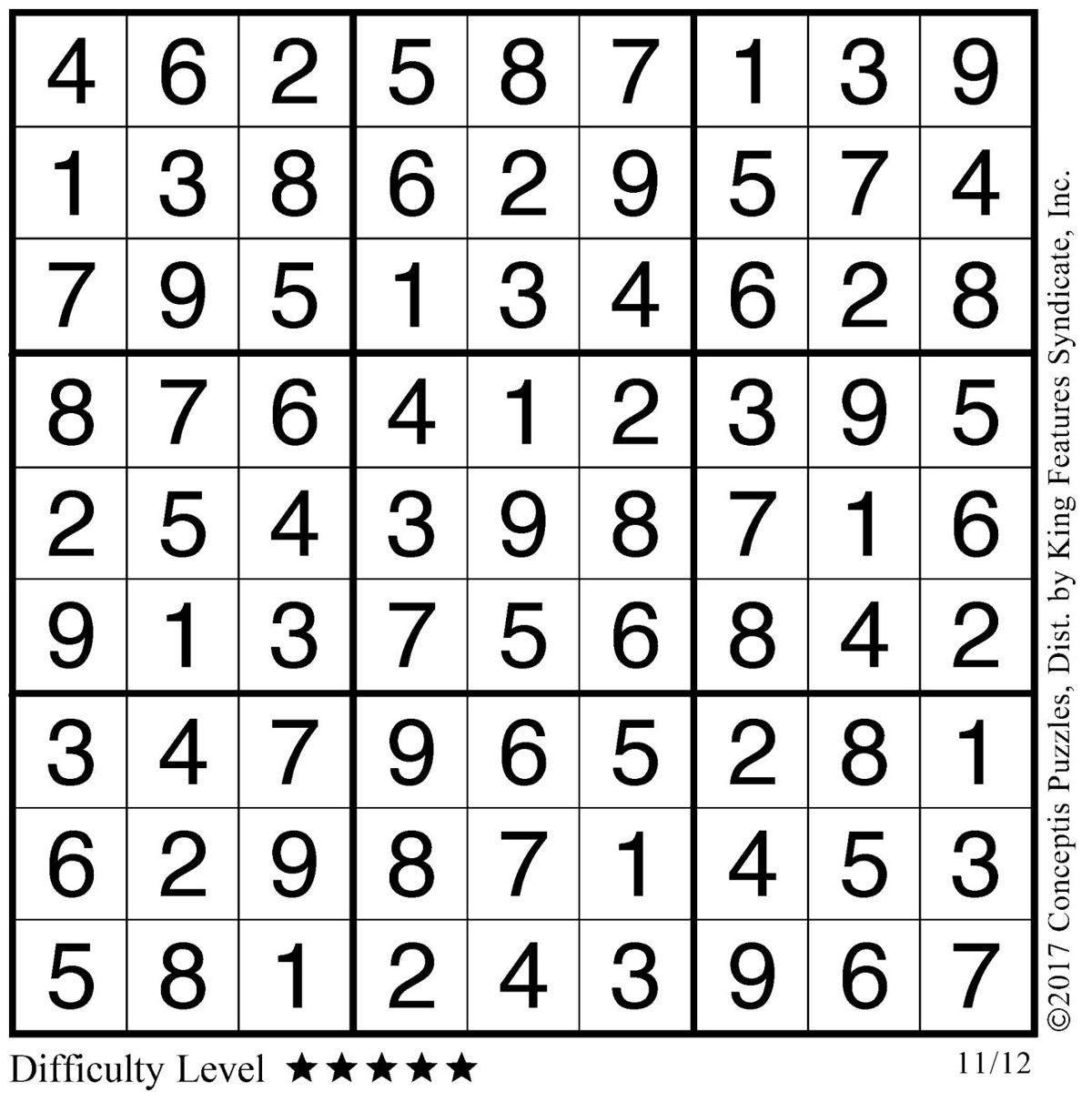 Puzzle Answers For November 13 Arts Culture Kansan Com