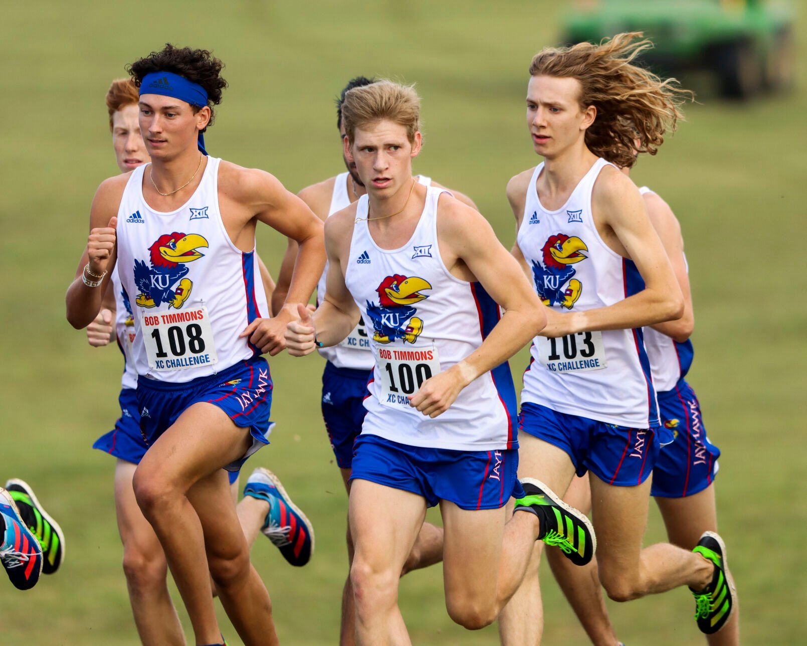 Kansas Men's Cross Country take the win at the Bob Timmons Classic