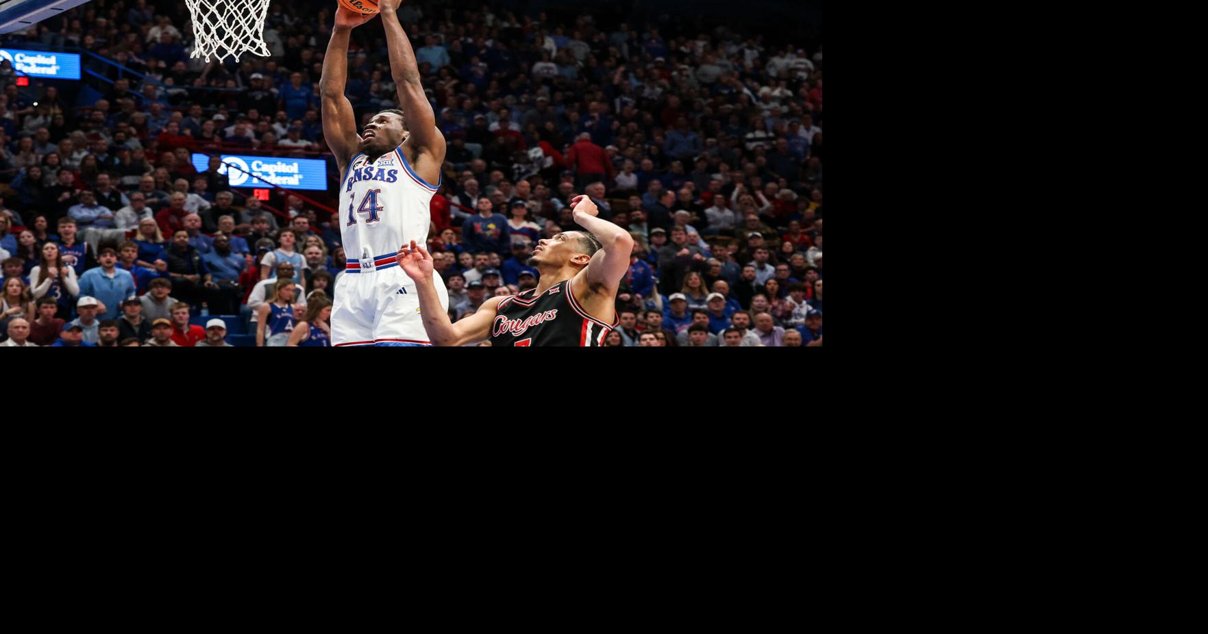 Kansas men’s basketball uses high-speed stretch to zip past Houston